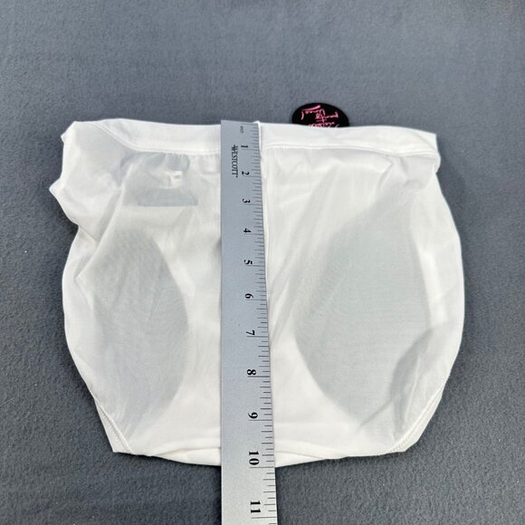 Bali Women's Size Large 7 Panty Hi Cut One Smooth U Stretch White New With Tags - Picture 10 of 10